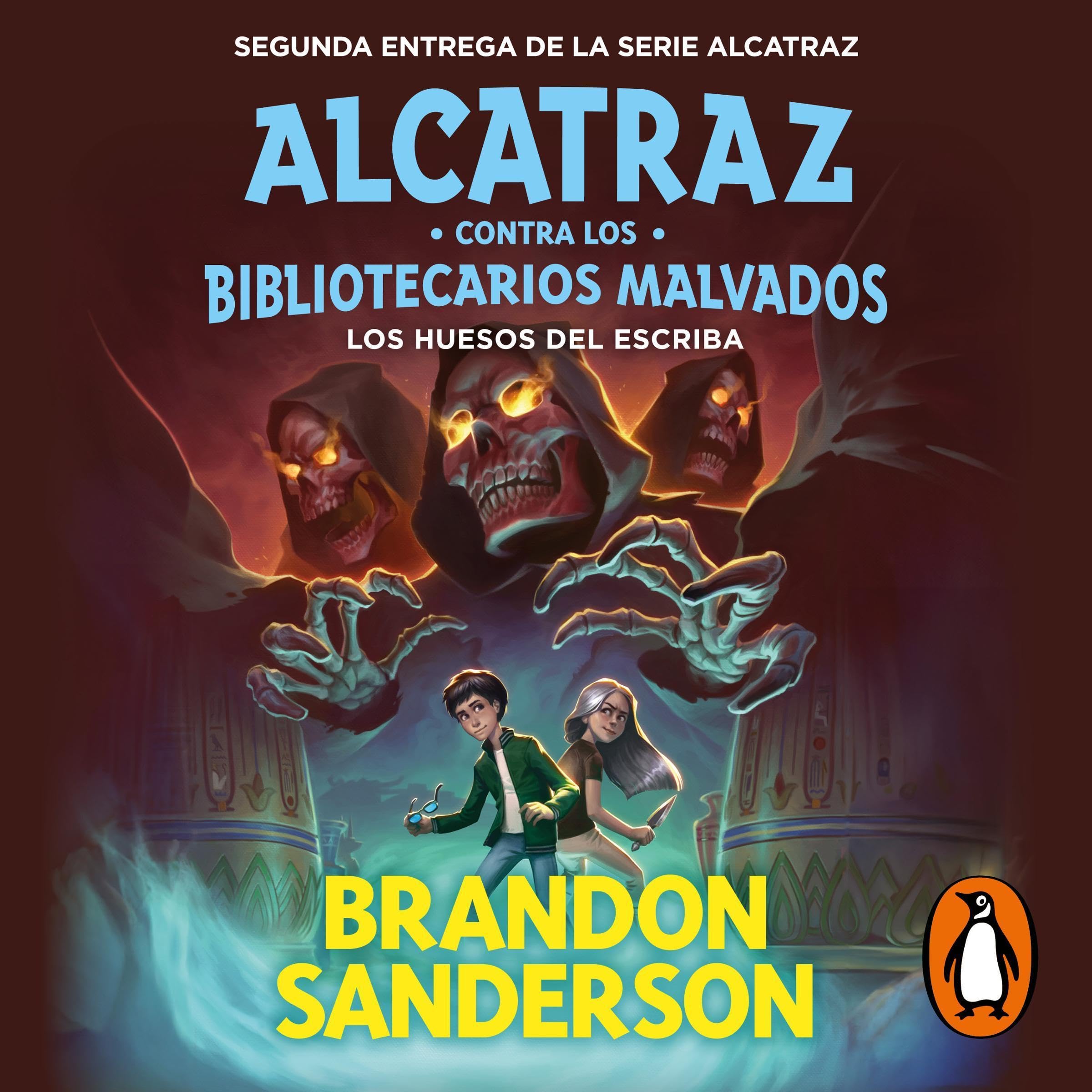 Cover art for Los huesos del escriba [The Scrivener's Bones]
