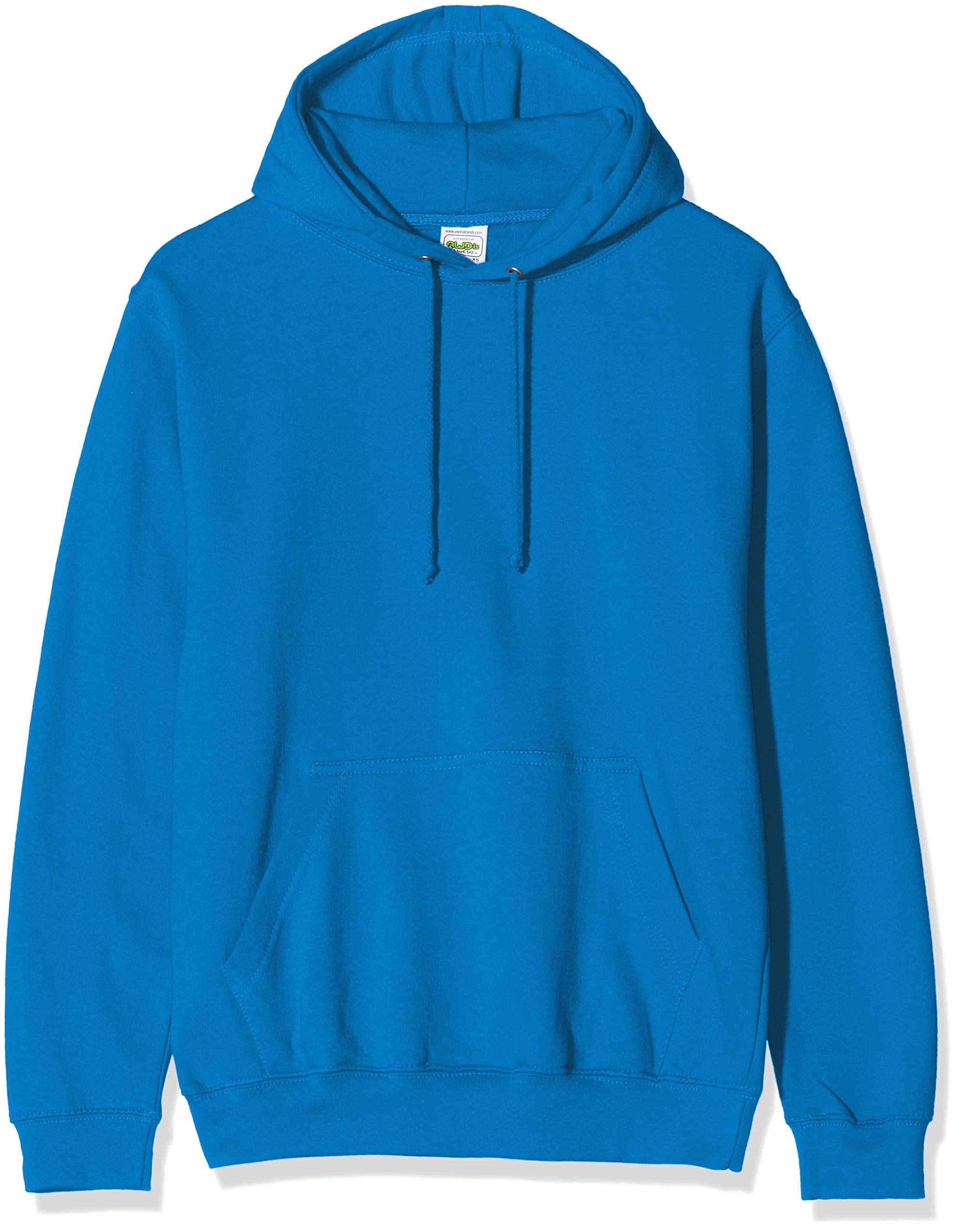 AWDis Men's College Hoodie, Blue (Sapphire Blue), XX-Large