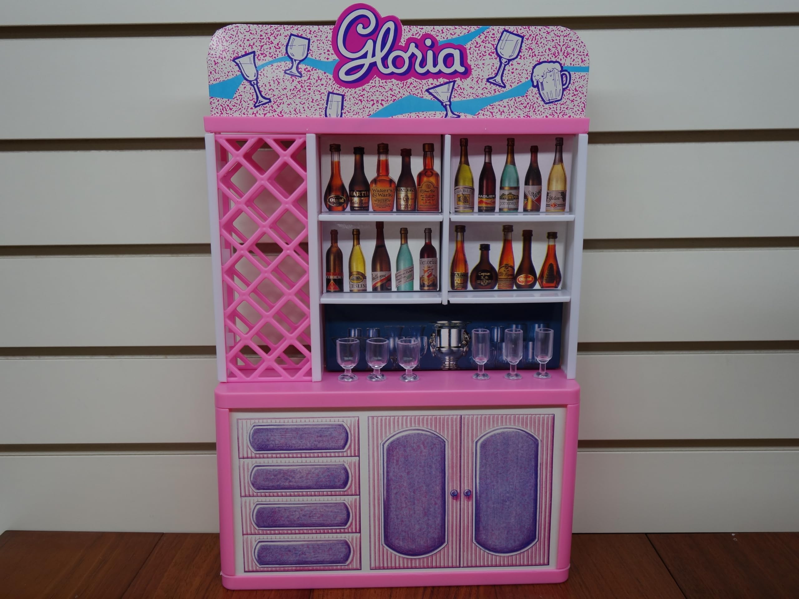 Gloria Bancone Bar per Bambole e Mobili Casa delle Bambole