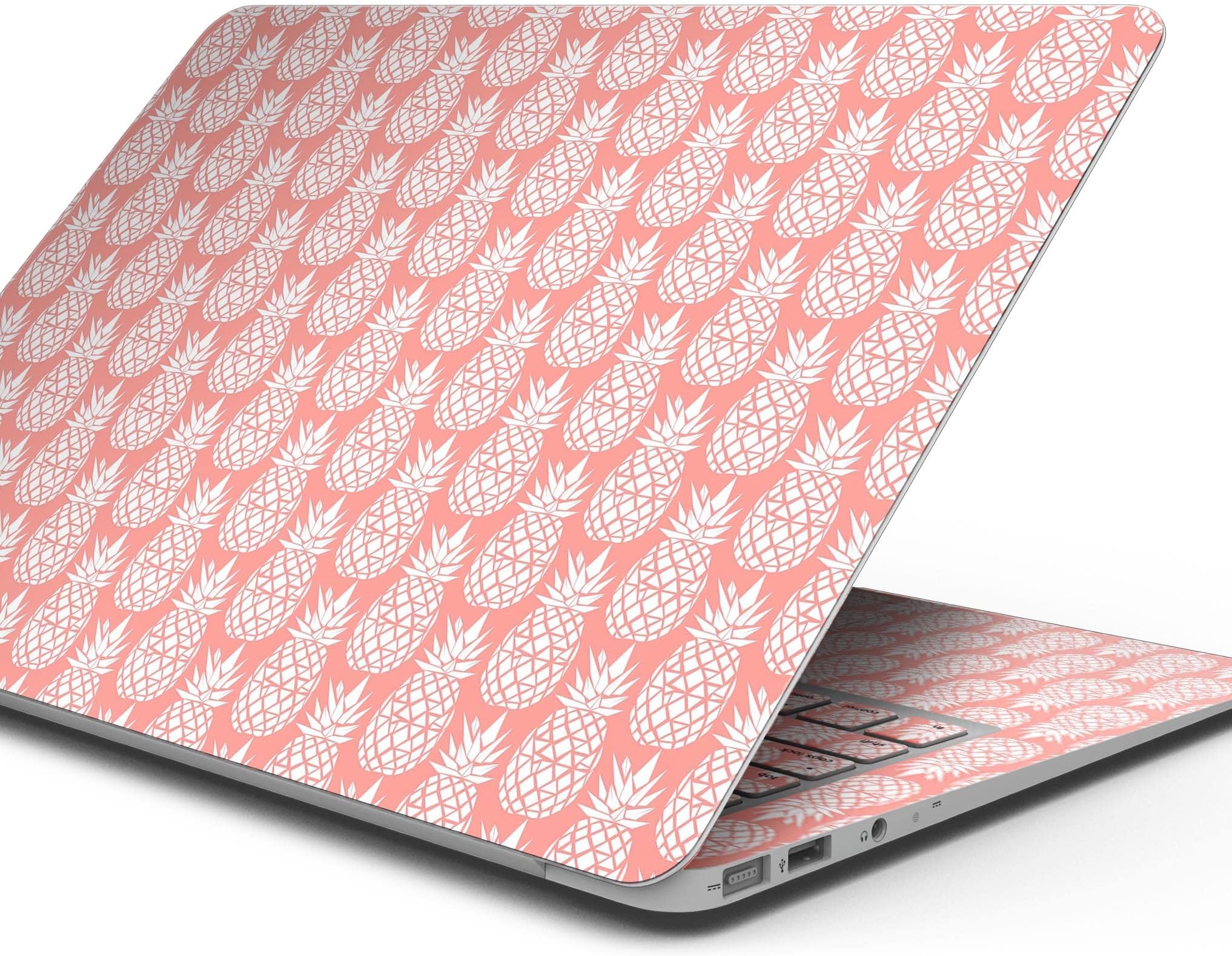 Tropical Summer Pineapple v2 Full-Body Wrap Scratch Resistant Decal Skin-Kit Compatible with MacBook 12" Retina (A1534)