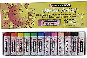 SAKURA Cray-Pas Junior Artist Oil Pastels: Perfect for Budding Artists