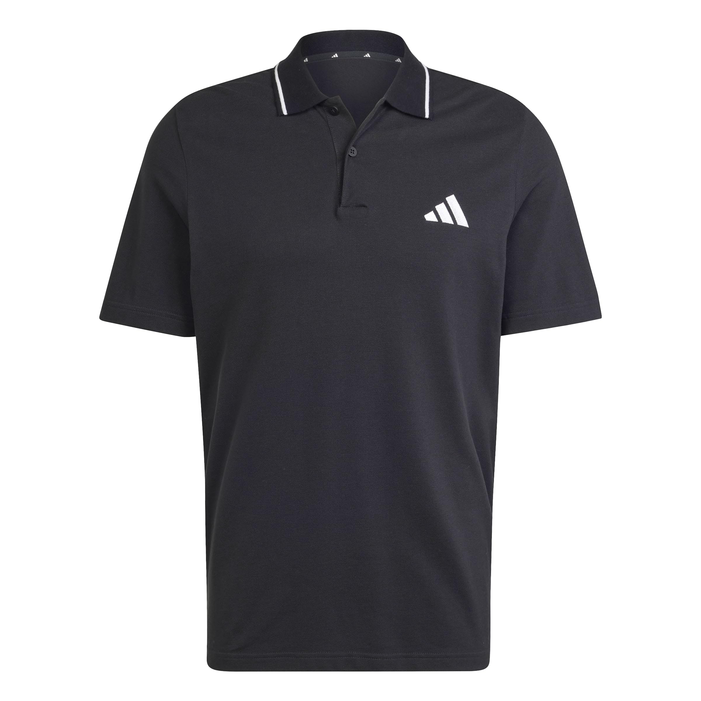 Adidas Noir Polo Essentials Small Logo