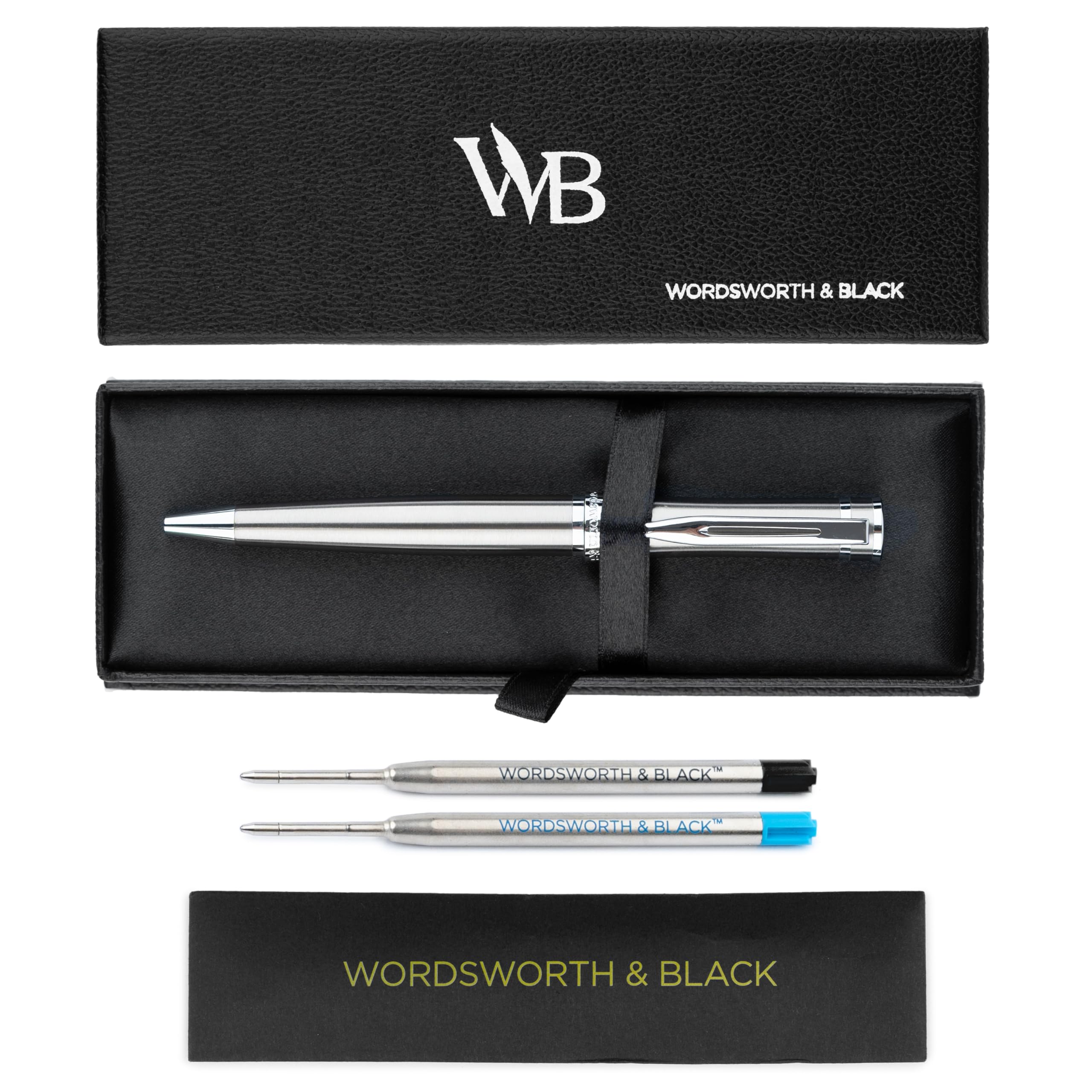 Amazon | Wordsworth and Black ボールペン シルバーラッカー - 驚く