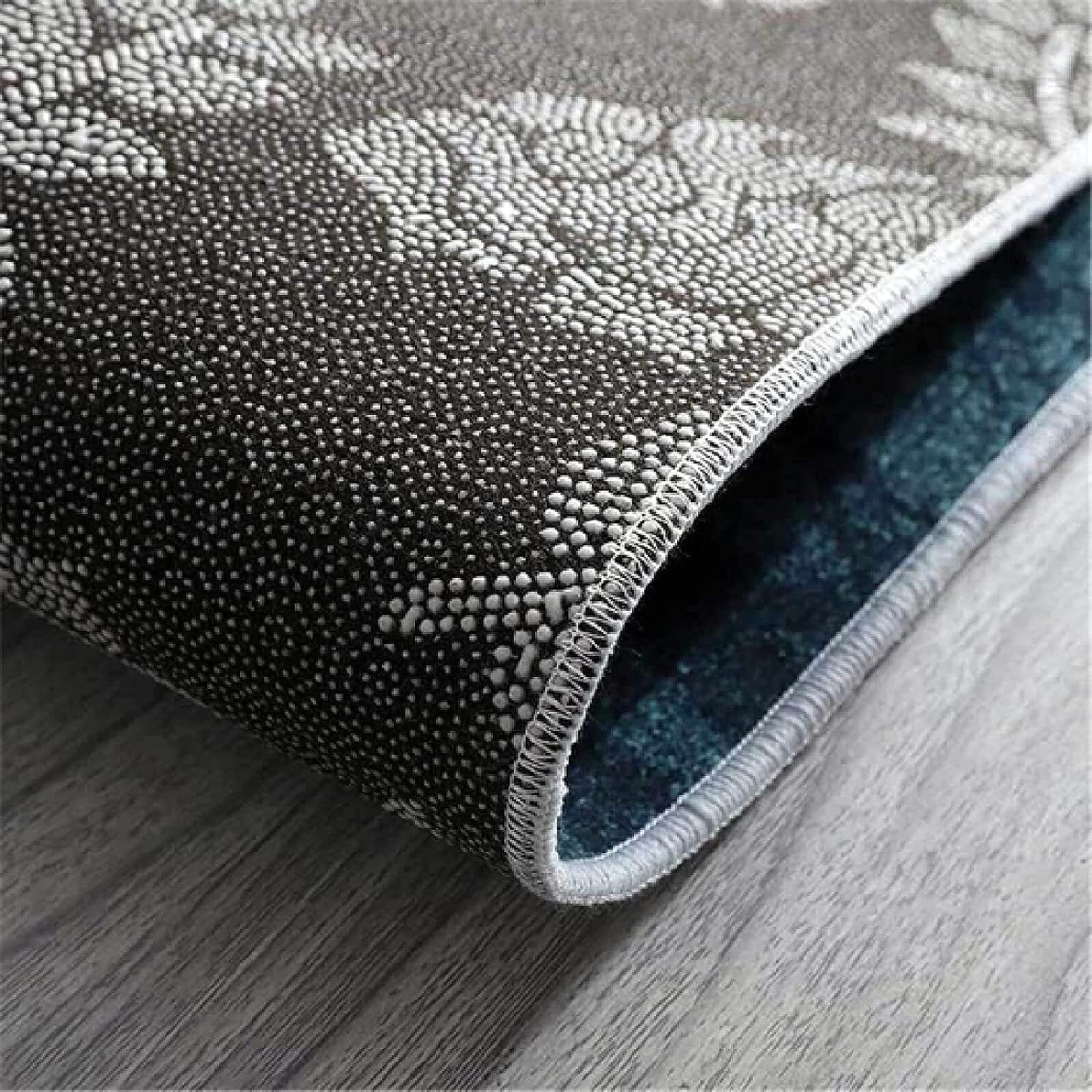 Tapis de salon japonais, 3D fleurs de cerisier - 140 x 200 cm - Lavable et antidérapant - Pour chambre d'enfant - Décoration de chambre à coucher - Tapis antidérapant - L990