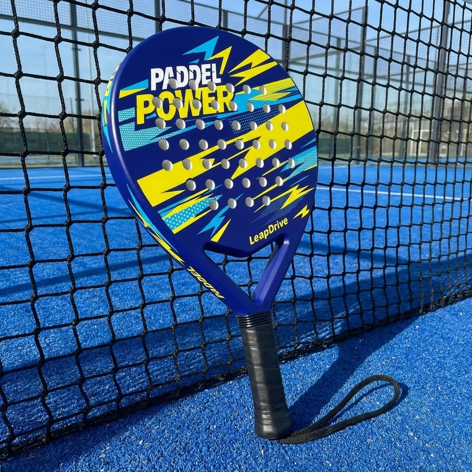 Pala de Pádel con Empuñadura Cómoda, Ideal para Principiantes Que Practican en Y