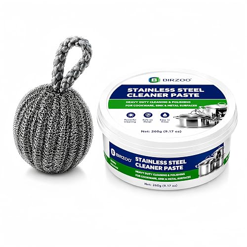 Burnt Pan & Pot Bottom Cleaner Paste, Stainless Steel Cleaner