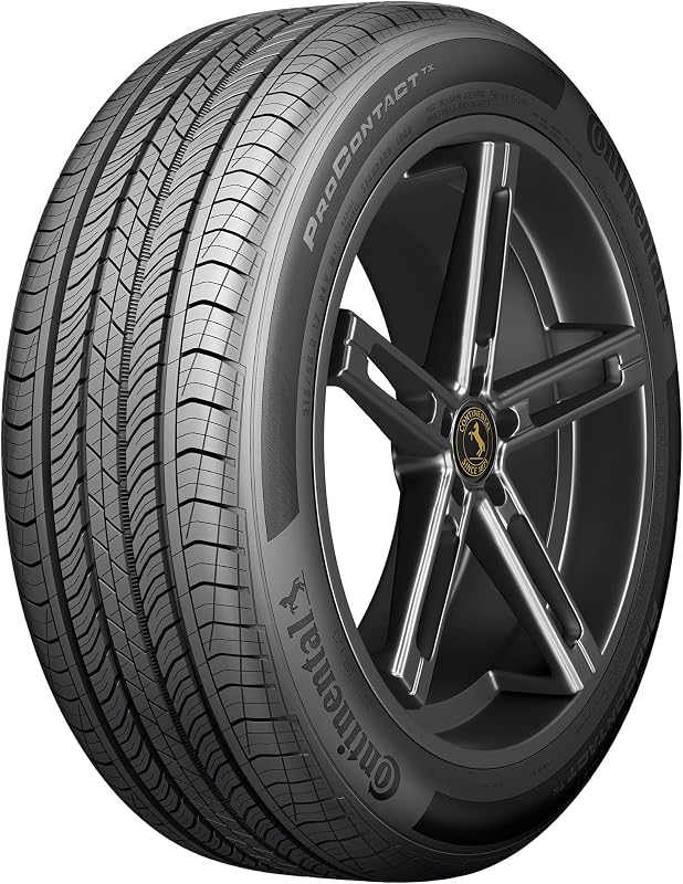 Continental ProContact TX All Season 235/50R19 99H Passenger Tire | Passenger Touring All Season Traction 99H Rated Standard Load Radial Construction Black Sidewall Tire