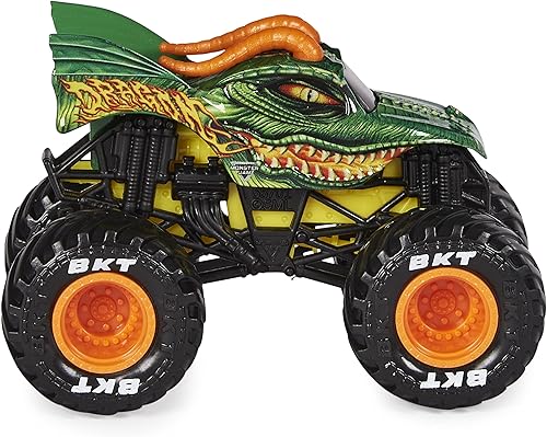 Miniatura 2 de Monster Jam 2022 Spin Master 164 Camión fundido a troquel con accesorio adicional Legacy Trucks Dragon