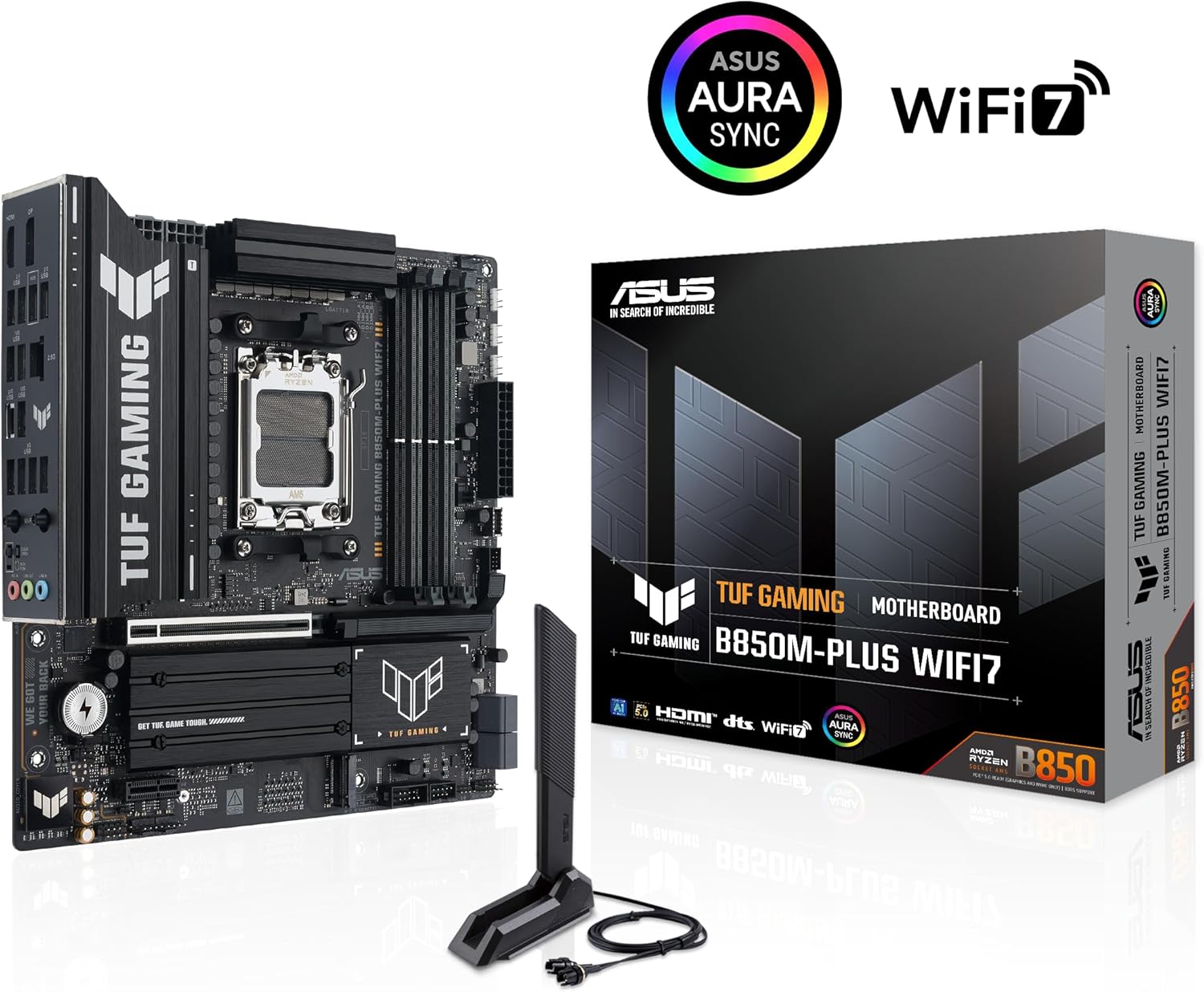 Review da Placa-mãe TUF Gaming B850M-PLUS WIFI7 Testado por 7 dias