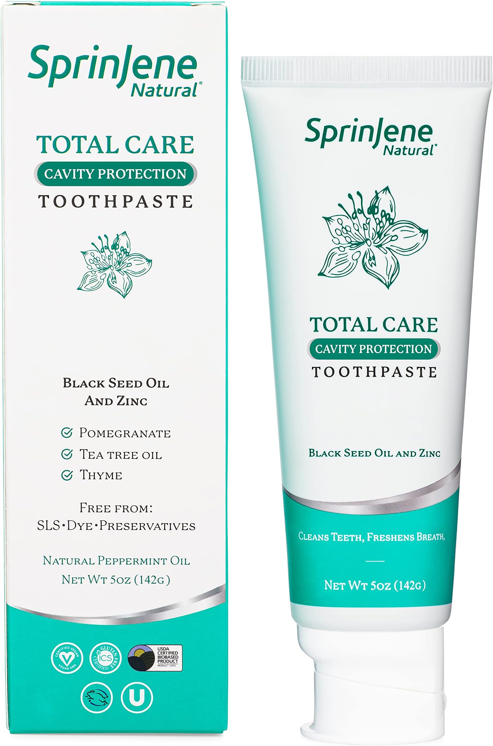 SprinJene Total Care Cavity Protection Toothpaste
