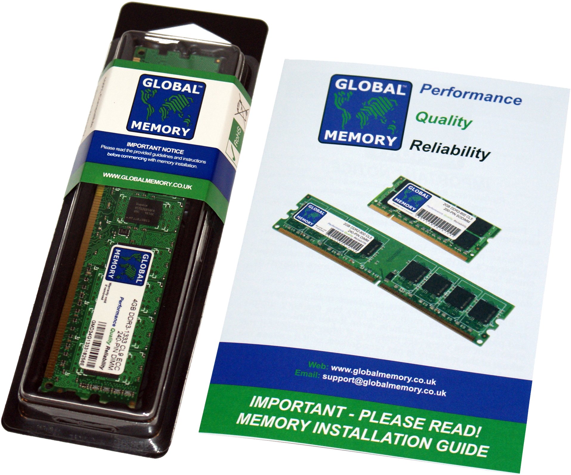 8GB DDR4 2400MHz PC4-19200 288-PIN ECC DIMM (UDIMM) PAMIĘĆ RAM DLA SERWERY/STACJE ROBOCZE/PŁYTY GŁÓWNE