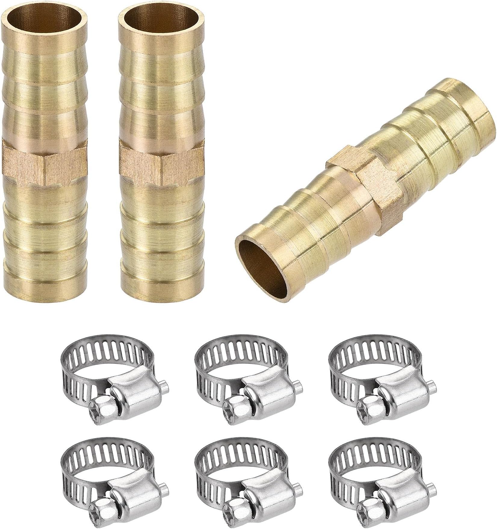 3 Pcs Barbed 12mm To 16mm Reducing Straight Connectors Garden - View #6
