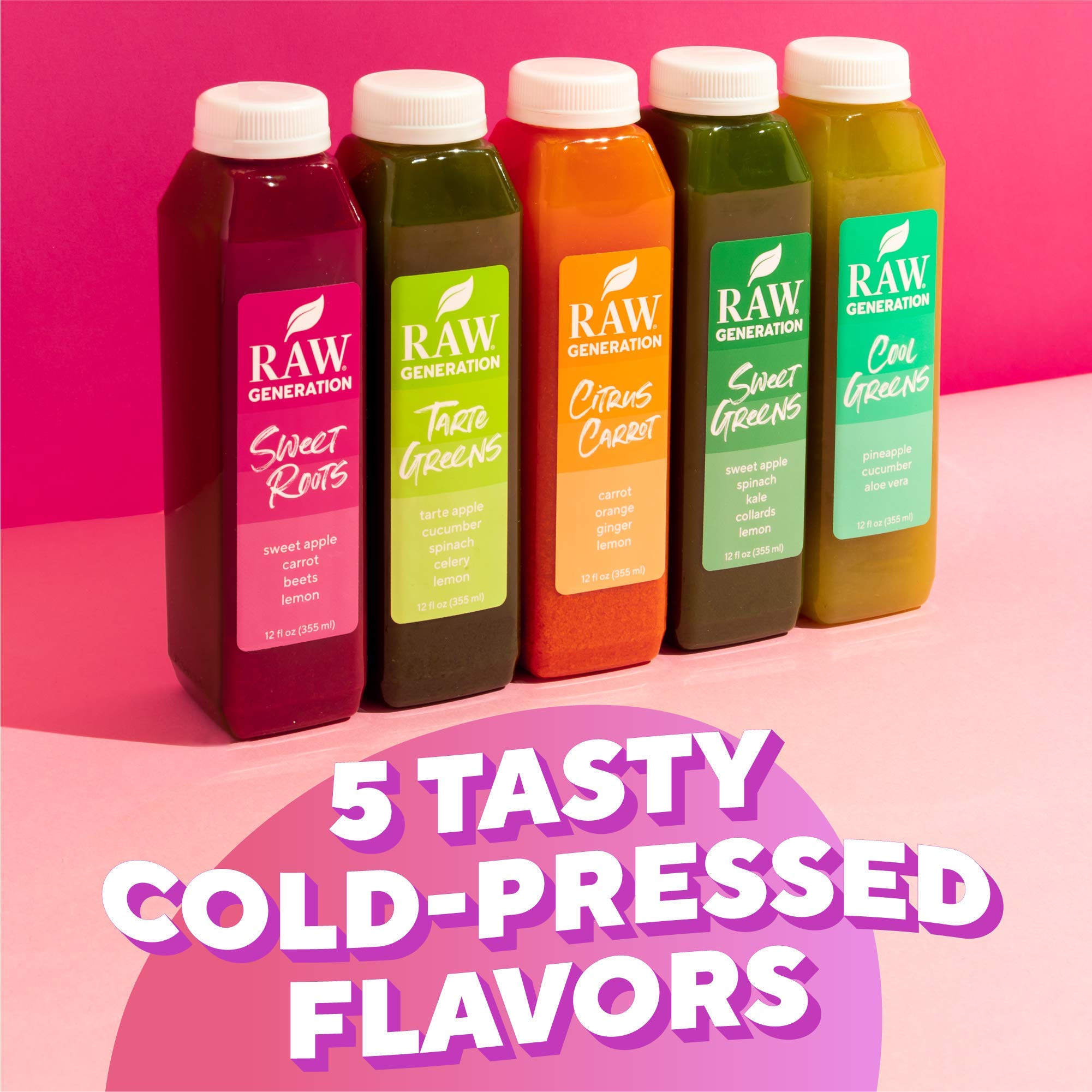 7Day Skinny Cleanse by Raw Generation® Best Juice Cleanse to Look and Feel Lighter Quickly