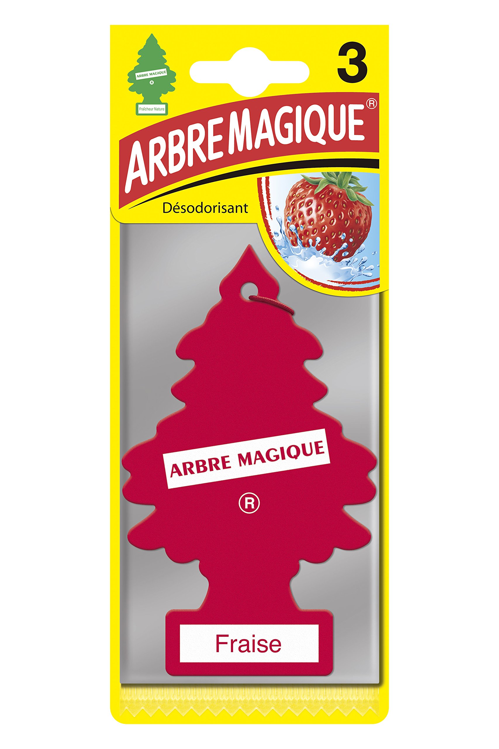 Arbre Magique Arctic White - Rafraîchisseur D'Air Longue Durée Pour Voiture, Maison, Bureau - Parfum Frais Et Agrumes