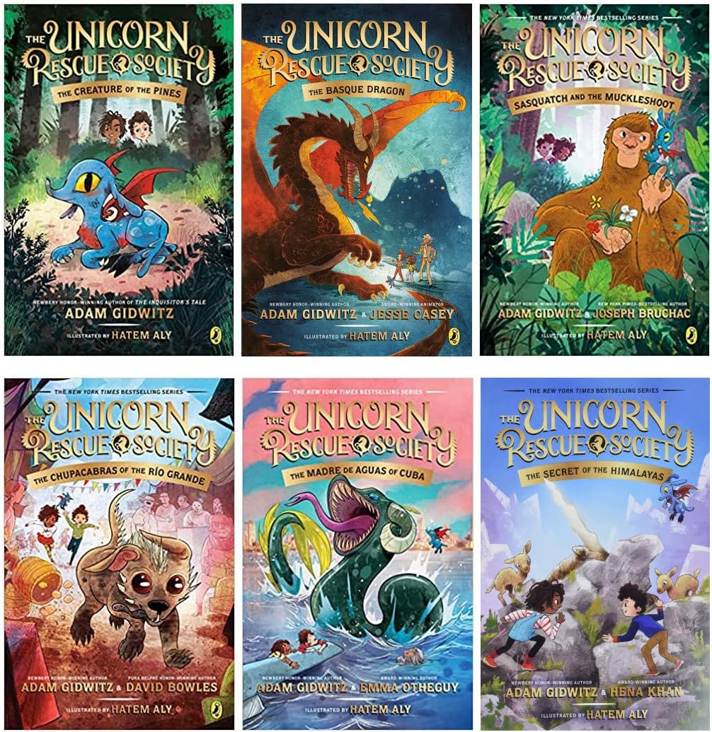 NEW! The Unicorn Rescue Society 6 Books Set (Book 1 - 6)
