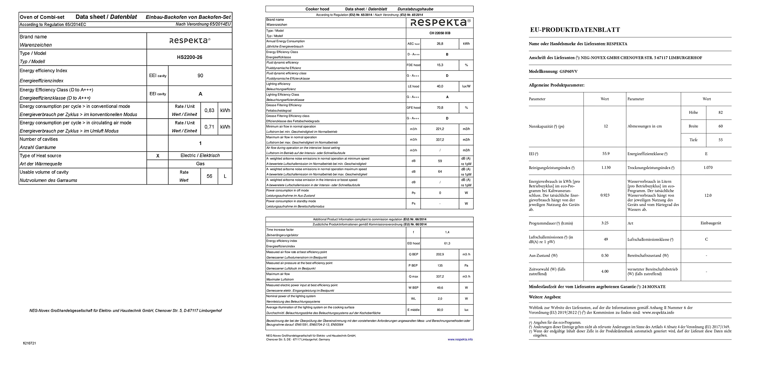 respekta Küchenzeile Anton BERP220LHWC Premium Landhaus Küchenblock 220 cm Breite mit Elektrogeräten