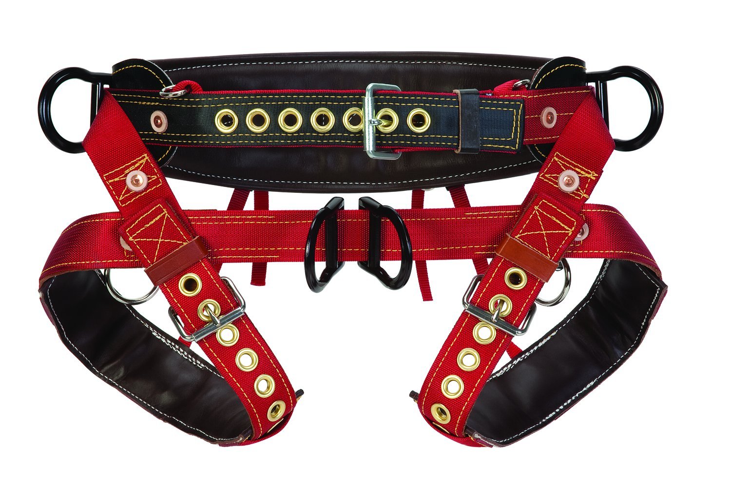 Weaver Leather WLC 560 2 Floating Dee with Padded Nylon Leg Straps