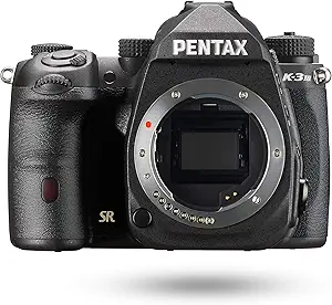 Pentax K-3 Mark III Flagship APS-C Black Camera Body