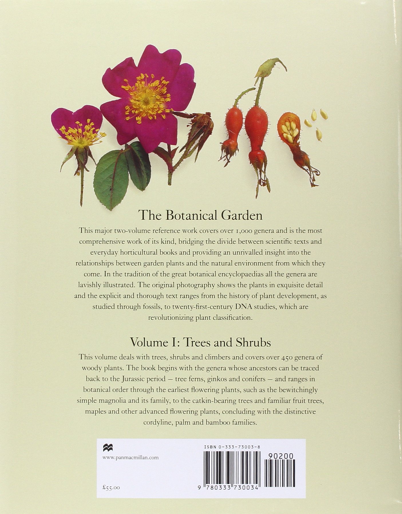 Botanical Garden Volume I: Trees and Shrubs