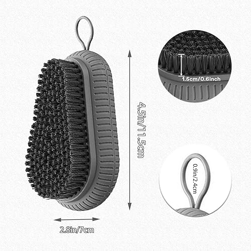 Miniatura 6 de Cepillo de limpieza para alfombras de lavandería, cepillo de limpieza de alfombras, cepillo de lavandería para manchas en la ropa, cepillos de