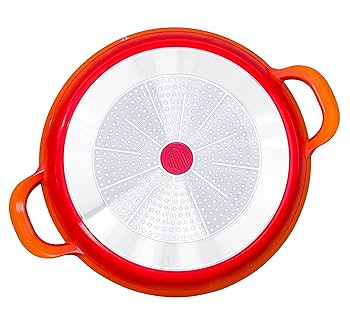 Paella Pan U2013 Die Cast U2013 Non Stick Greblon Marble Coated U2013 36 Cm U2013 Oven Safe Proofed U2013 Royalty Line U2013 Nour House