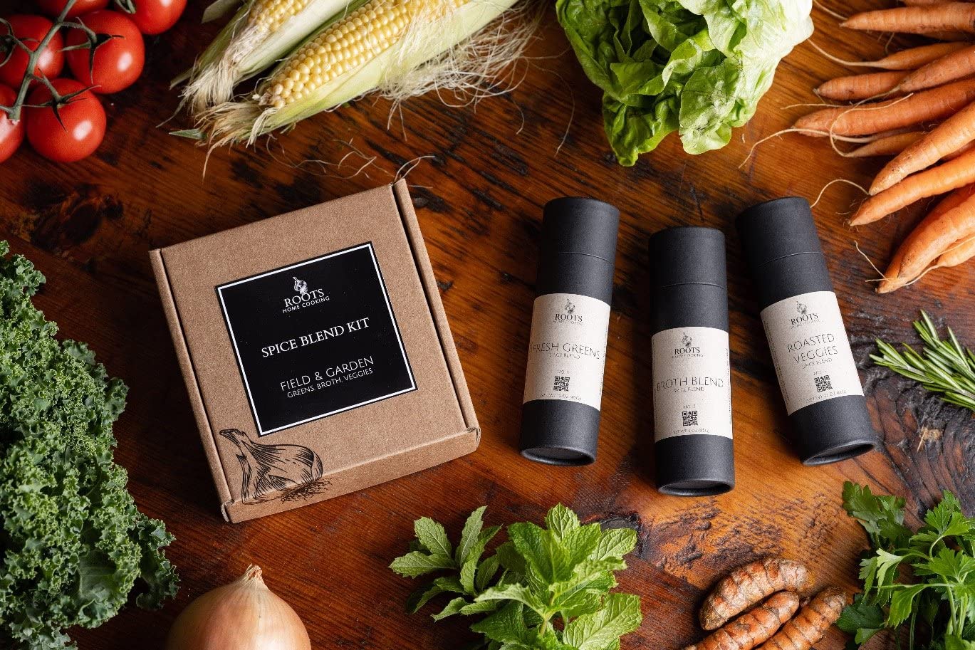 Roots Home Cooking - Field & Garden Spice Blend Kit