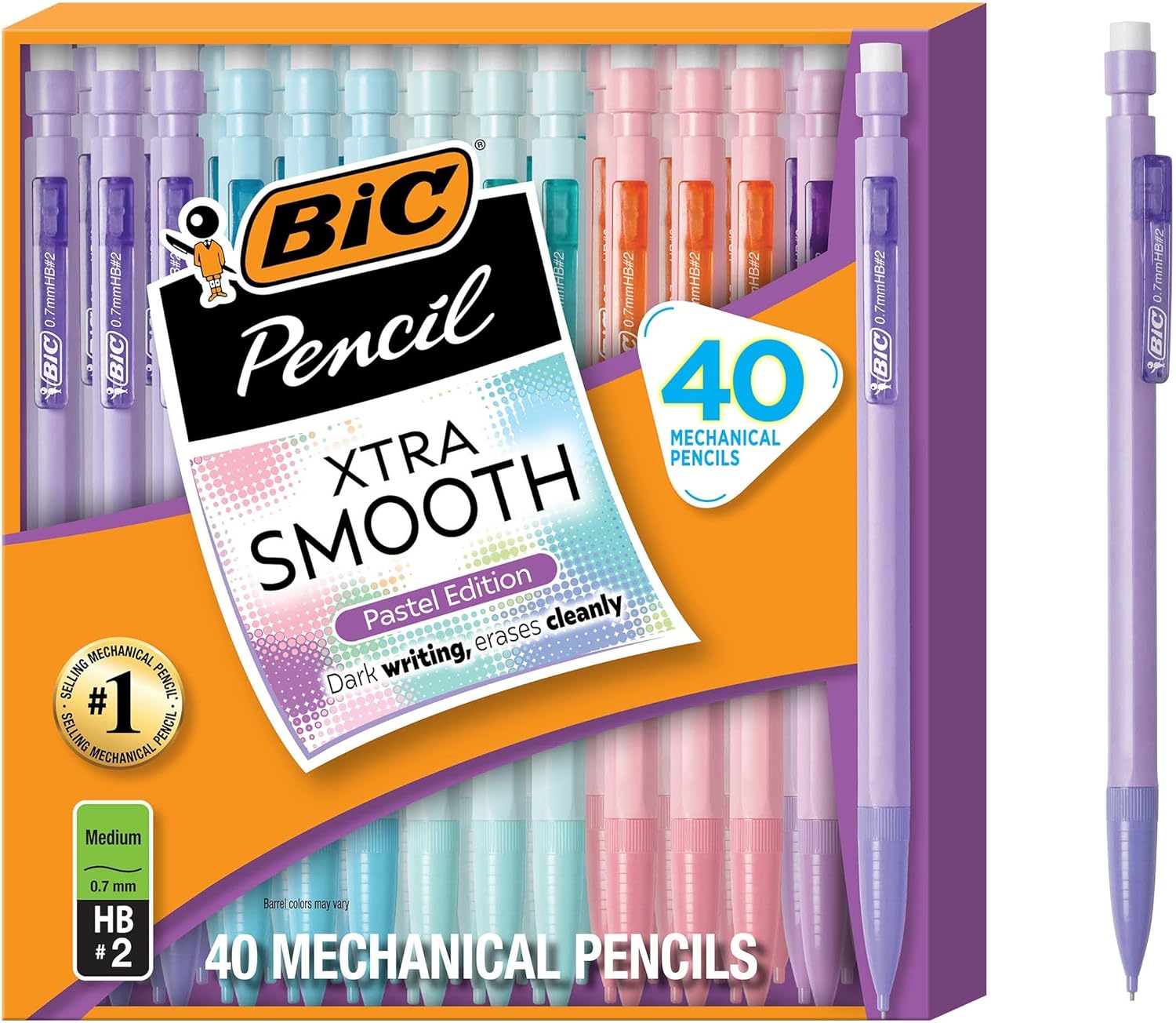 BIC Xtra Smooth Mechanical Pencil with Erasers