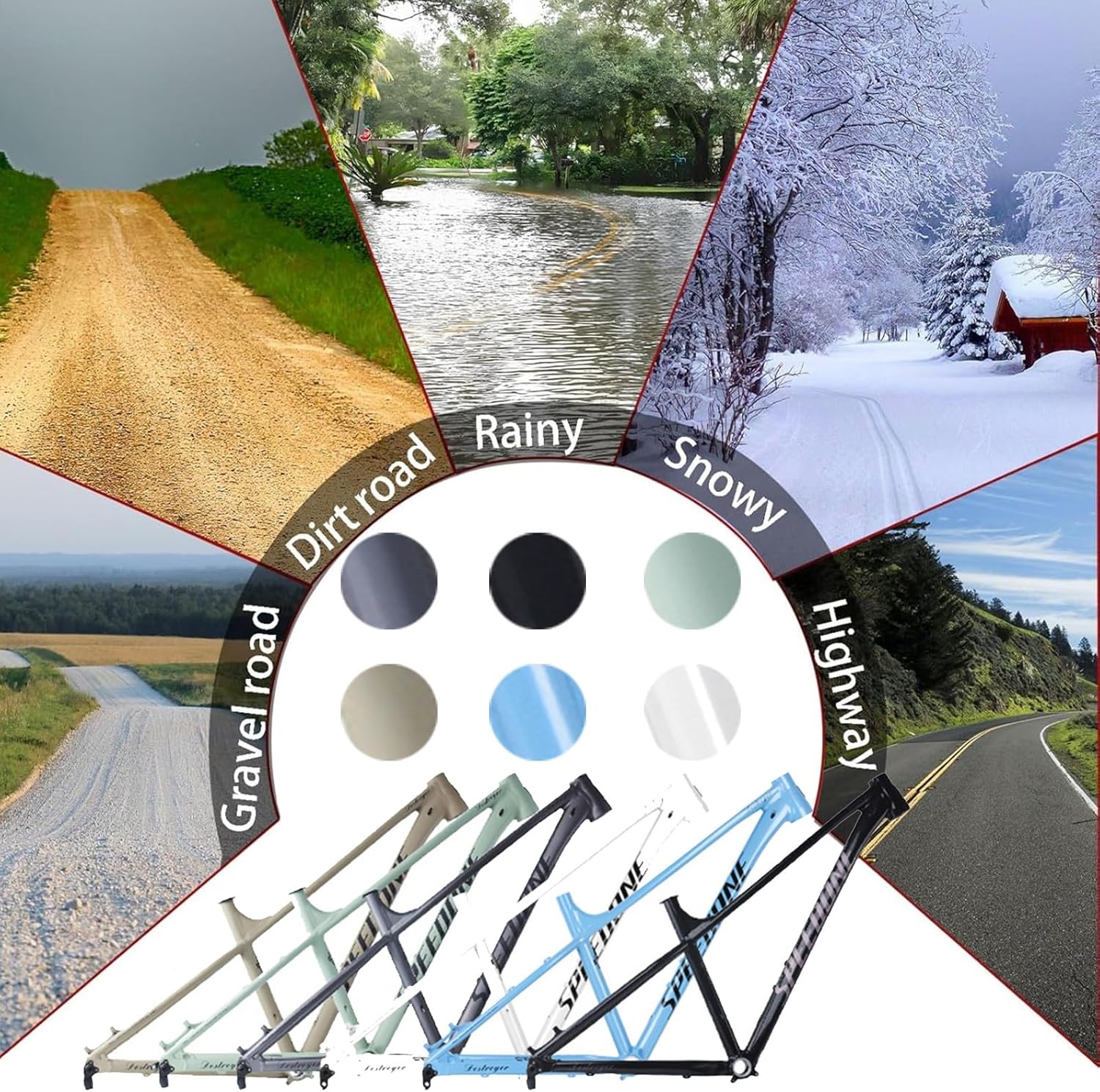 27.5er 29er Hardtail Mountain Bikes Frame Aluminum Alloy Rigid Frame Disc Brake Dirt Jump Frame Thru Axle 12x142mm Nternal Routing