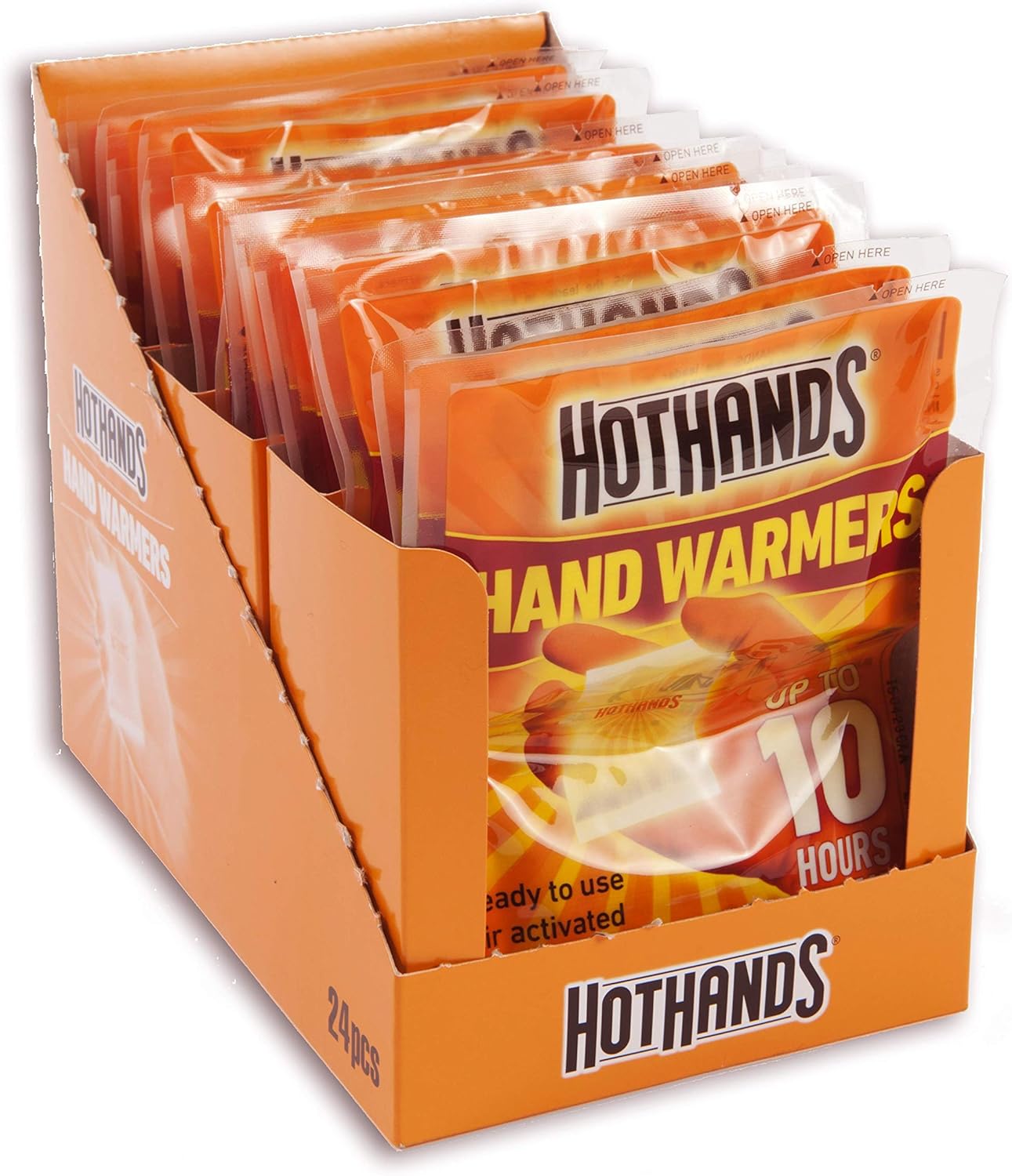 HotHands Hand Warmers 24 Pack Air Activated Warmers Up to 10 Hours