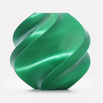 Bambu Lab PLA Silk+ Filament Candy Green 1kg Spool