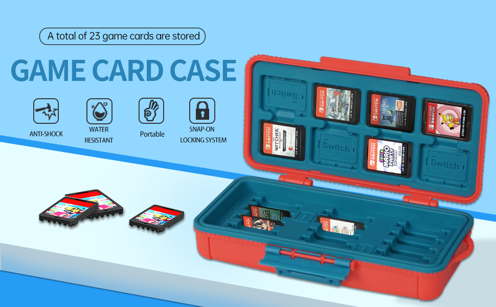 Amazon.com: LYNCA Large Capacity Switch Game Card Case Compatible