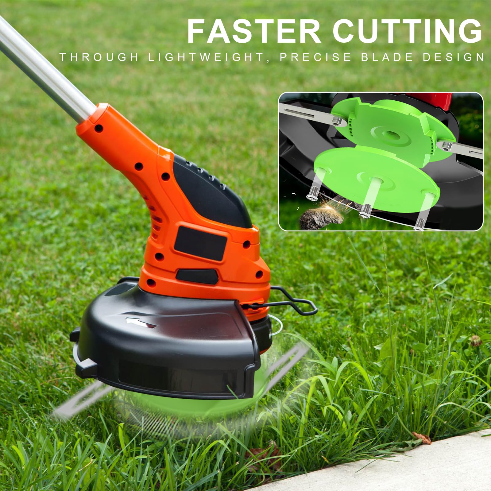 Lame Debrouissalleuses Lames Métalliques Pour Tondeuse Sans Fil Einhell - Couteau De Coupe Et Disque Débroussailleuse Coupe Bordure Einhell