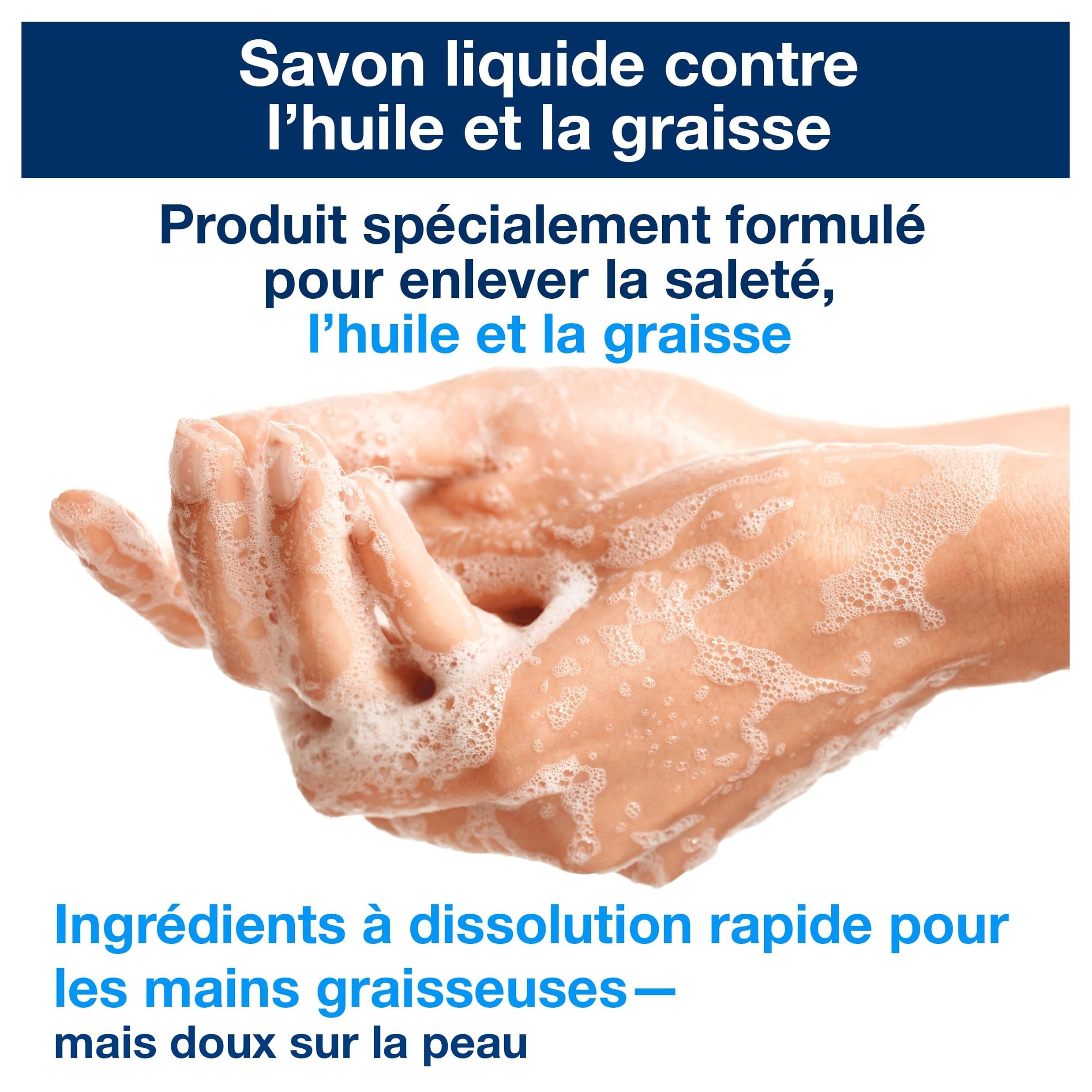 Tork Savon liquide huile et graisse S1, Testé sous contrôle dermatologique, 6 x 1000 ml, 420401