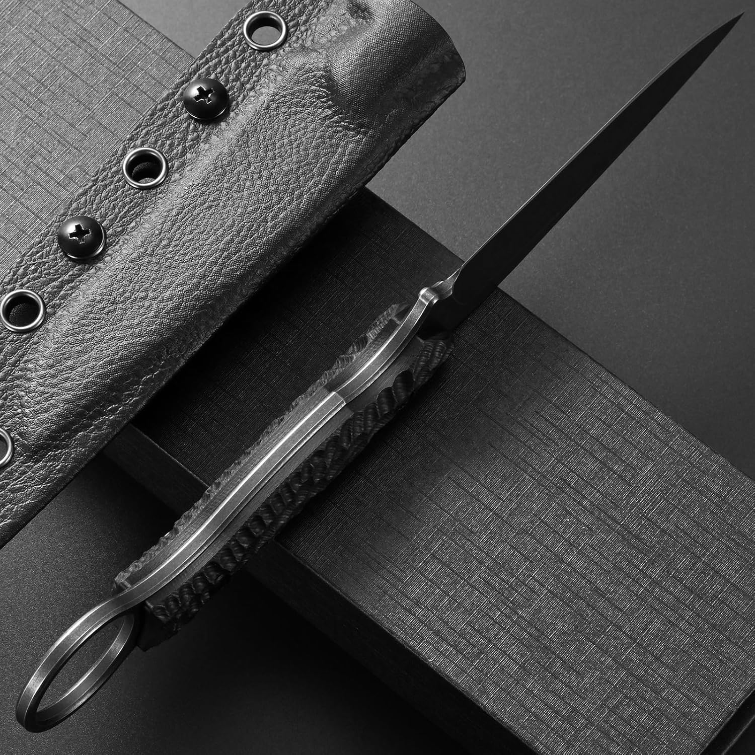 GTK344 Fixed Blade Knife D2 Steel Blade Full Tang G10 Handle Small EDC Tool Fix Knifes for Camping Survival Outdoor - Image 6