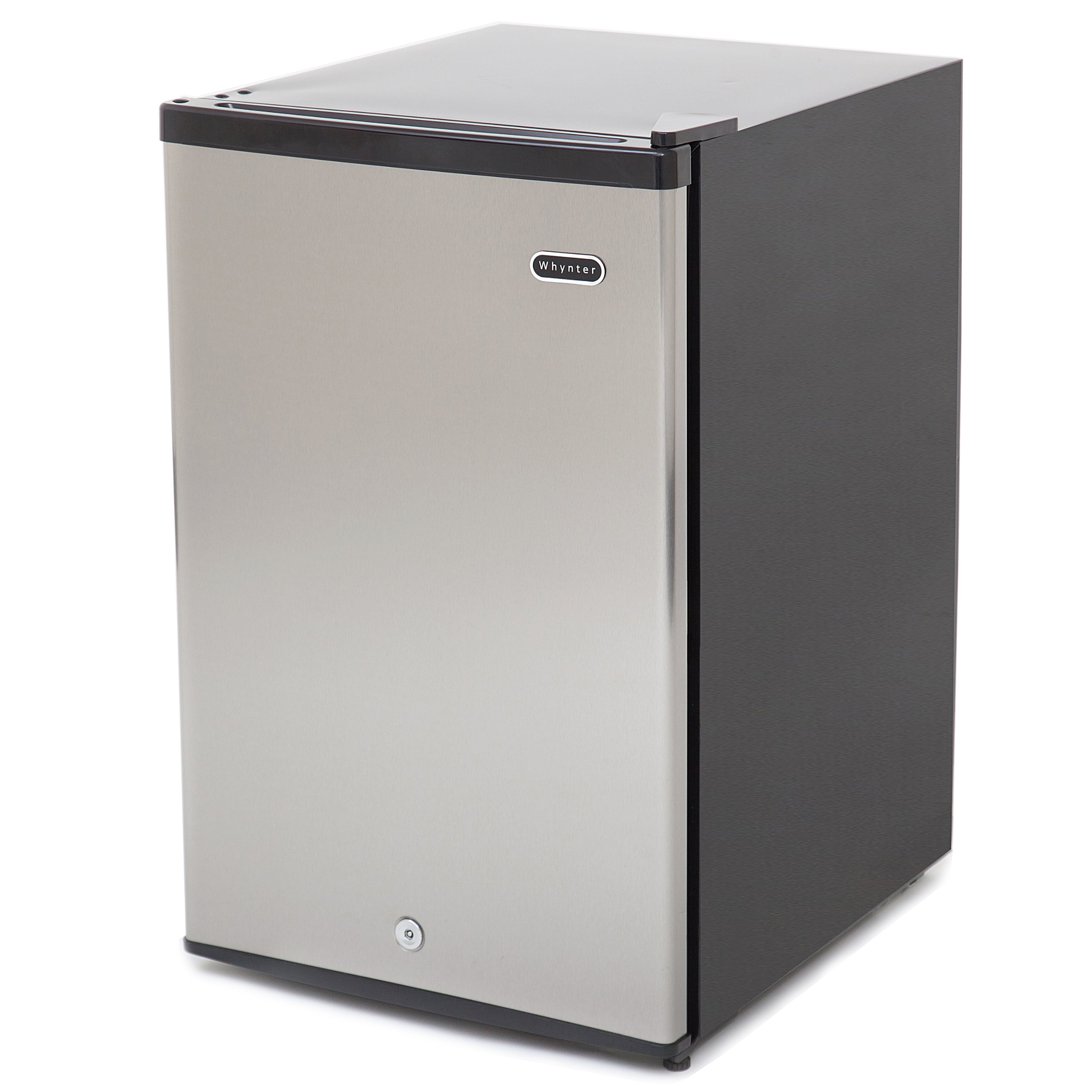 Whynter CUF-210SS Energy Star 2.1 cu. ft. Stainless Steel Upright Lock Compact Freezer/Refrigerators