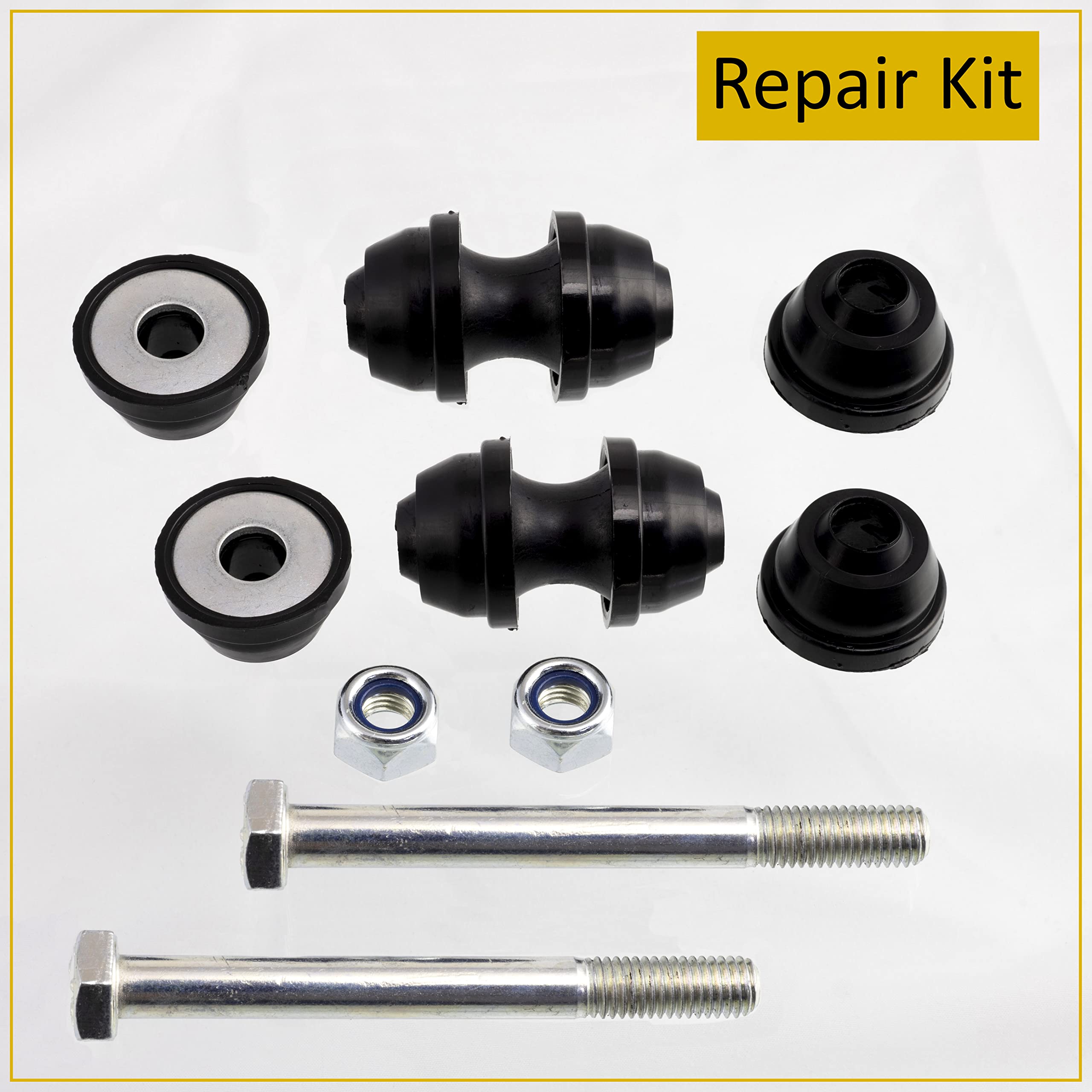 AERZETIX - C66627 - Kit di riparazione, barra di accoppiamento stabilizzatrice - lato montaggio: su entrambi i lati dell'asse posteriore - compatibile con numeri ОЕ 1500682, 1719542, 8M515E494AA