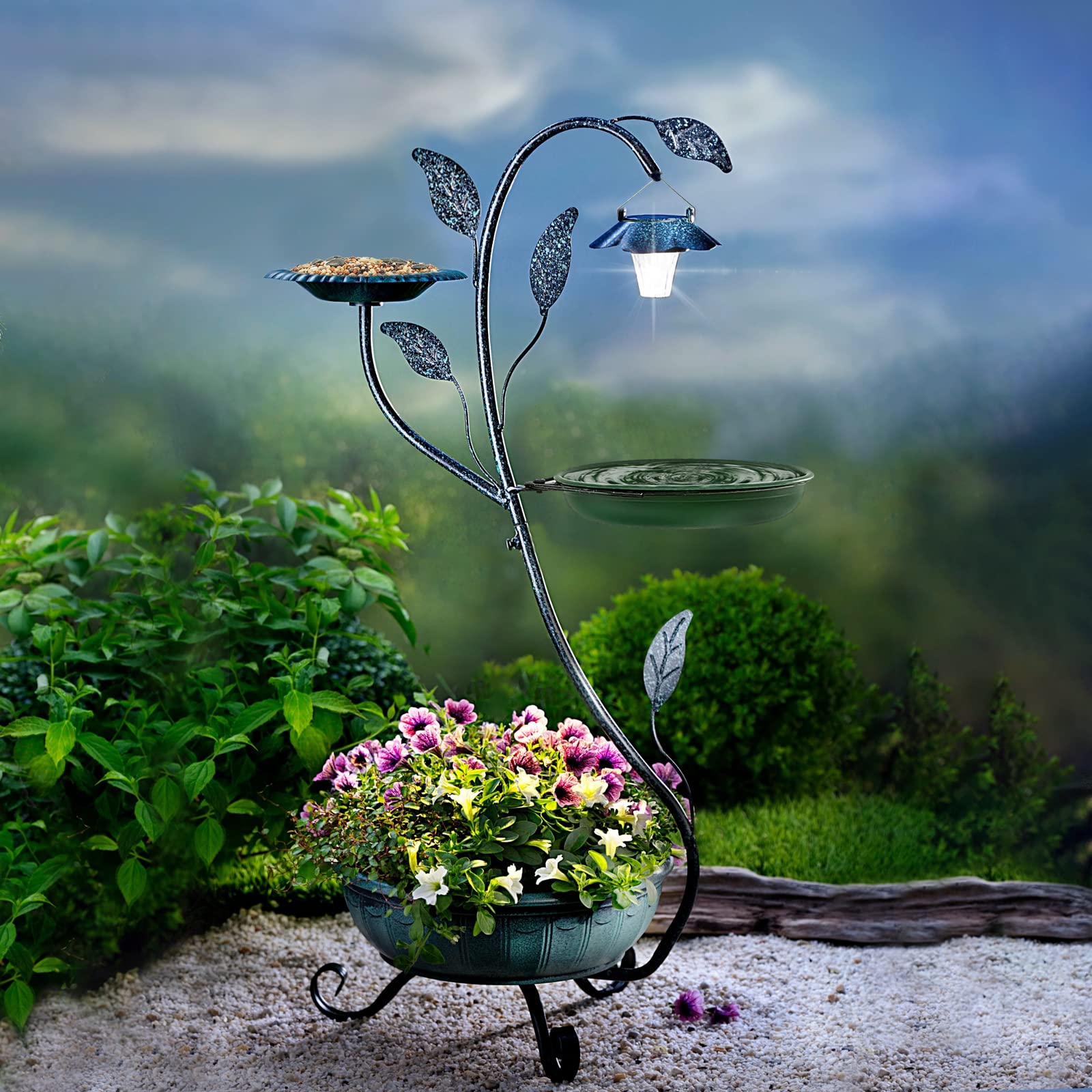 10 Best Bird Baths for Your Garden Hummingbirds Plus
