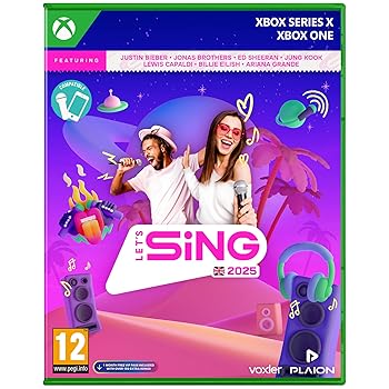 Let's Sing 2025 Solus - UK Edition (Xbox One)