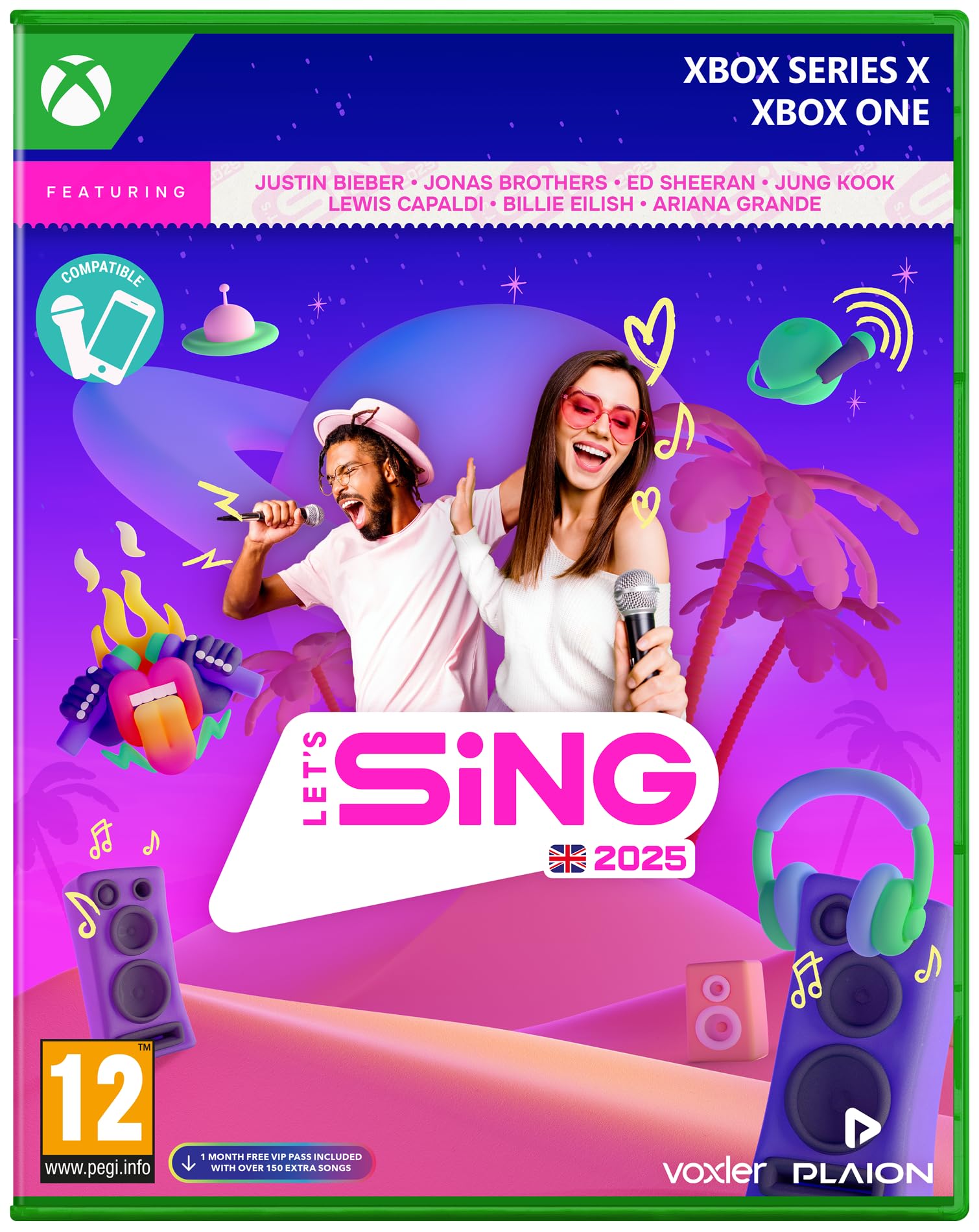 Let's Sing 2025 Solus - UK Edition (Xbox Series X)