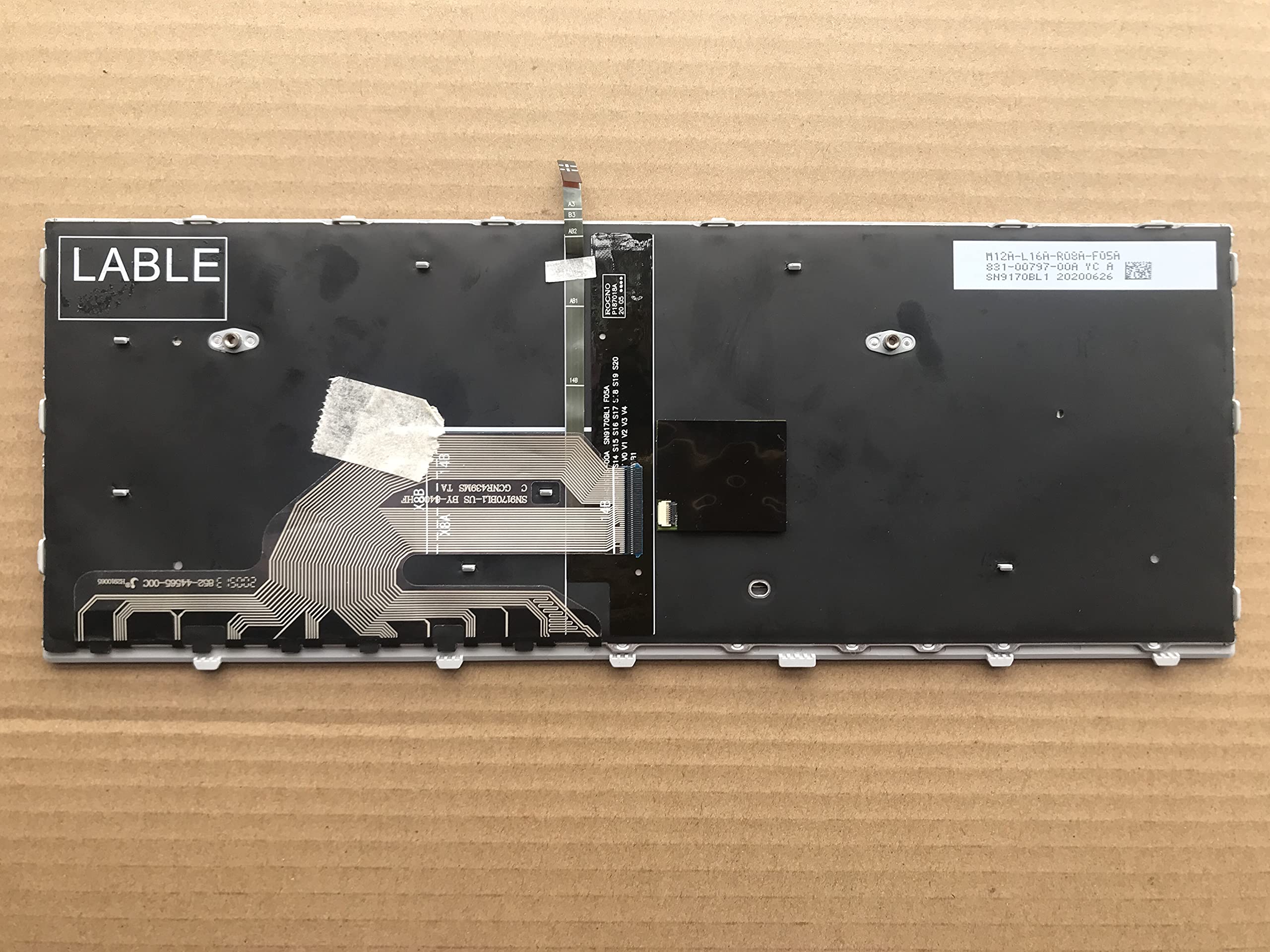Backlit Keyboard For HP Probook 640 G2 / G3, 645 G2 / G3 - US Layout With Pointer