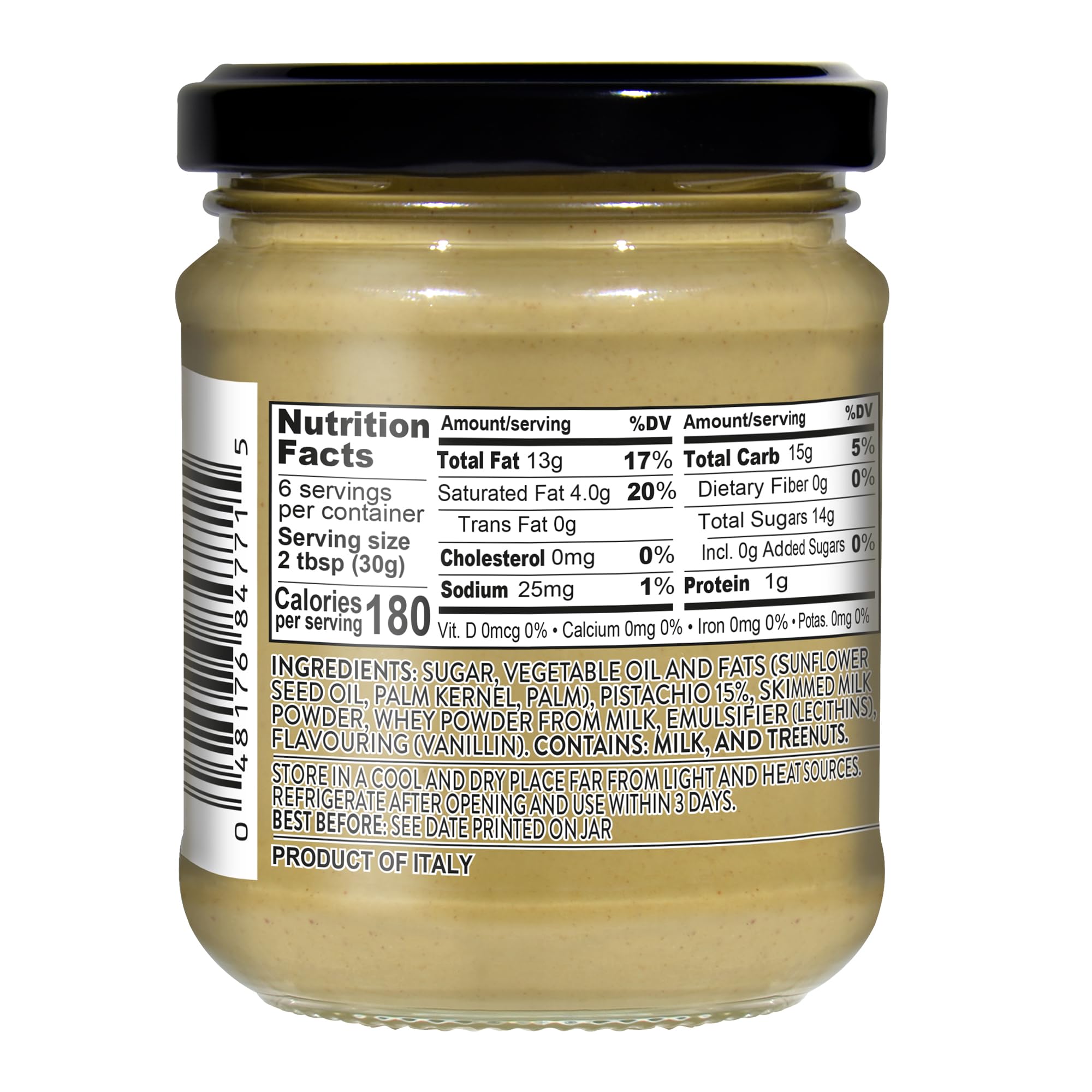 Amazon.com : Mantova Pistachio Sweet Cream – Authentic Italian