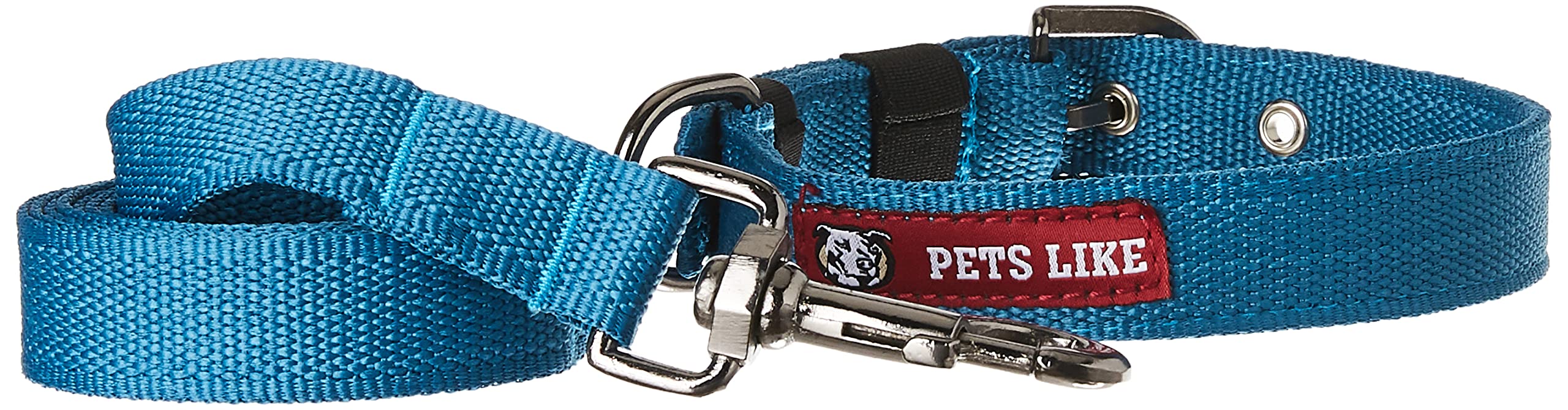 Pets Like Polyester Collar and Leash Set 25 mm(Sky Blue) (B09D3BH5NG) Amazon Price History, Amazon Price Tracker