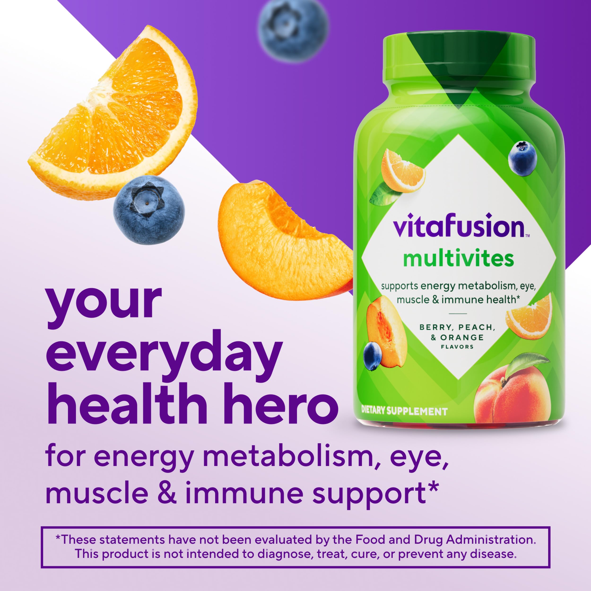 Vitafusion Adult Gummy Vitamins, 120 Count