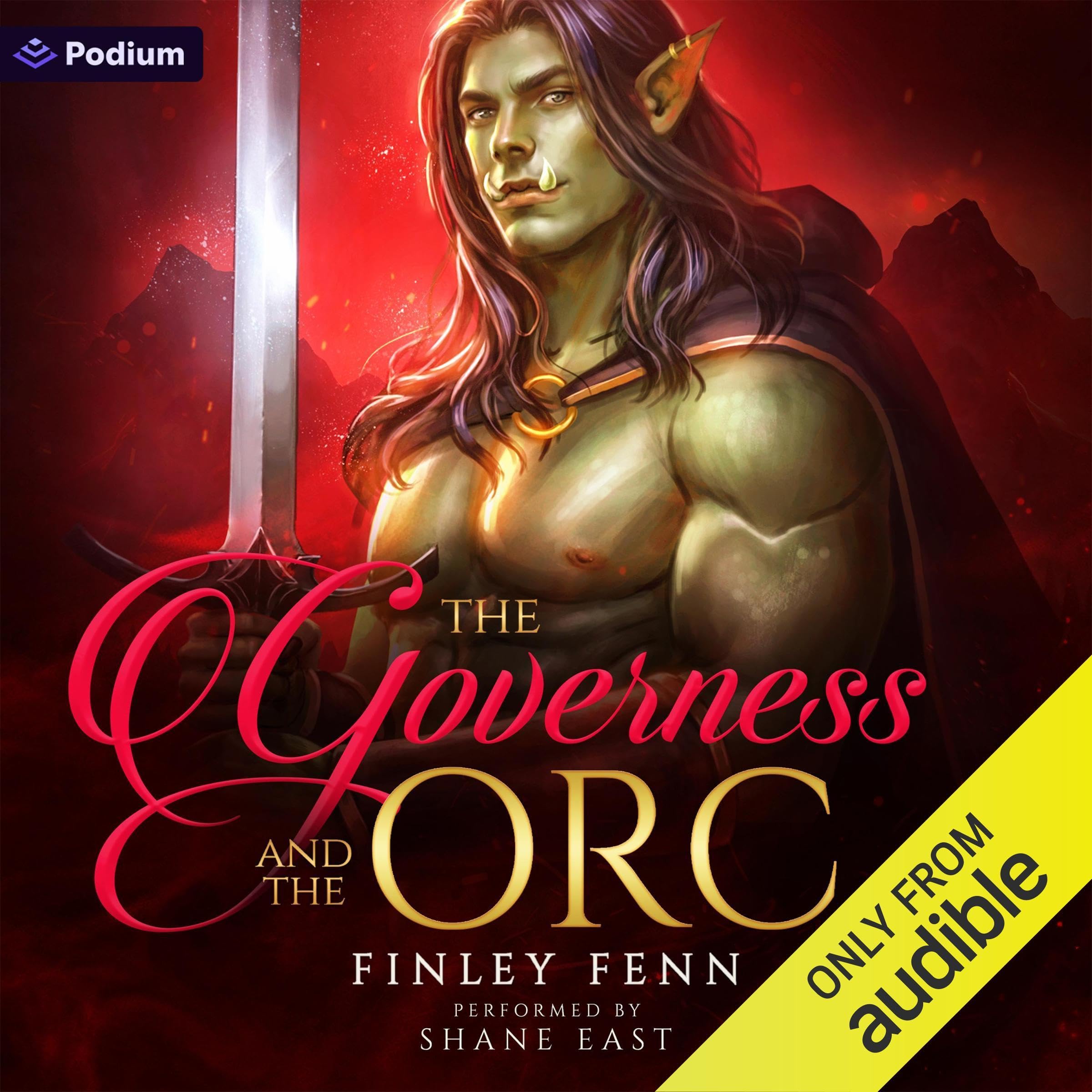 Cover art for The Governess and the Orc