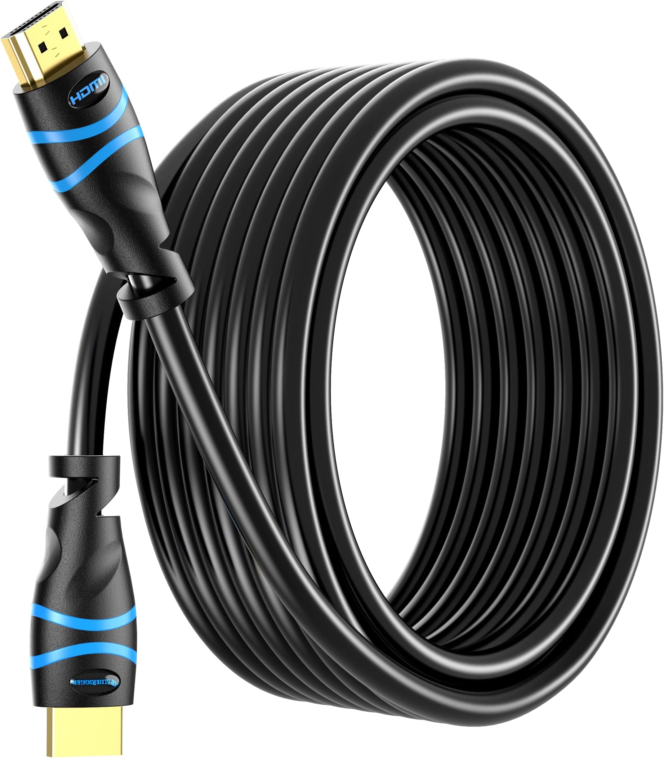 4K HDMI Cable 35FT (4K 30Hz, HDR10, in-Wall CL3 Rated, High Speed, HDCP2.2, eARC) - Long HDMI Cable Compatible with Home Theatre, HDTV, Gaming Consoles, Streaming Devices