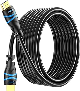 BlueRigger 4K HDMI Cable 40FT (4K 60Hz, HDR10, in-Wall CL3 Rated, High Speed, HDCP2.3, eARC) - Long HDMI Cable Compatible with Home Theatre, HDTV, Gaming Consoles, Streaming Devices
