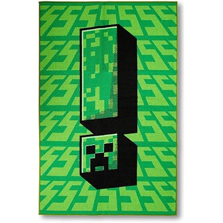 Amazon Com Minecraft Mob 印花小地毯 60 X 39 英吋 居家與廚房 Amazon Com Minecraft Mob 印花小地毯 60 X 39 英吋 居家與廚房