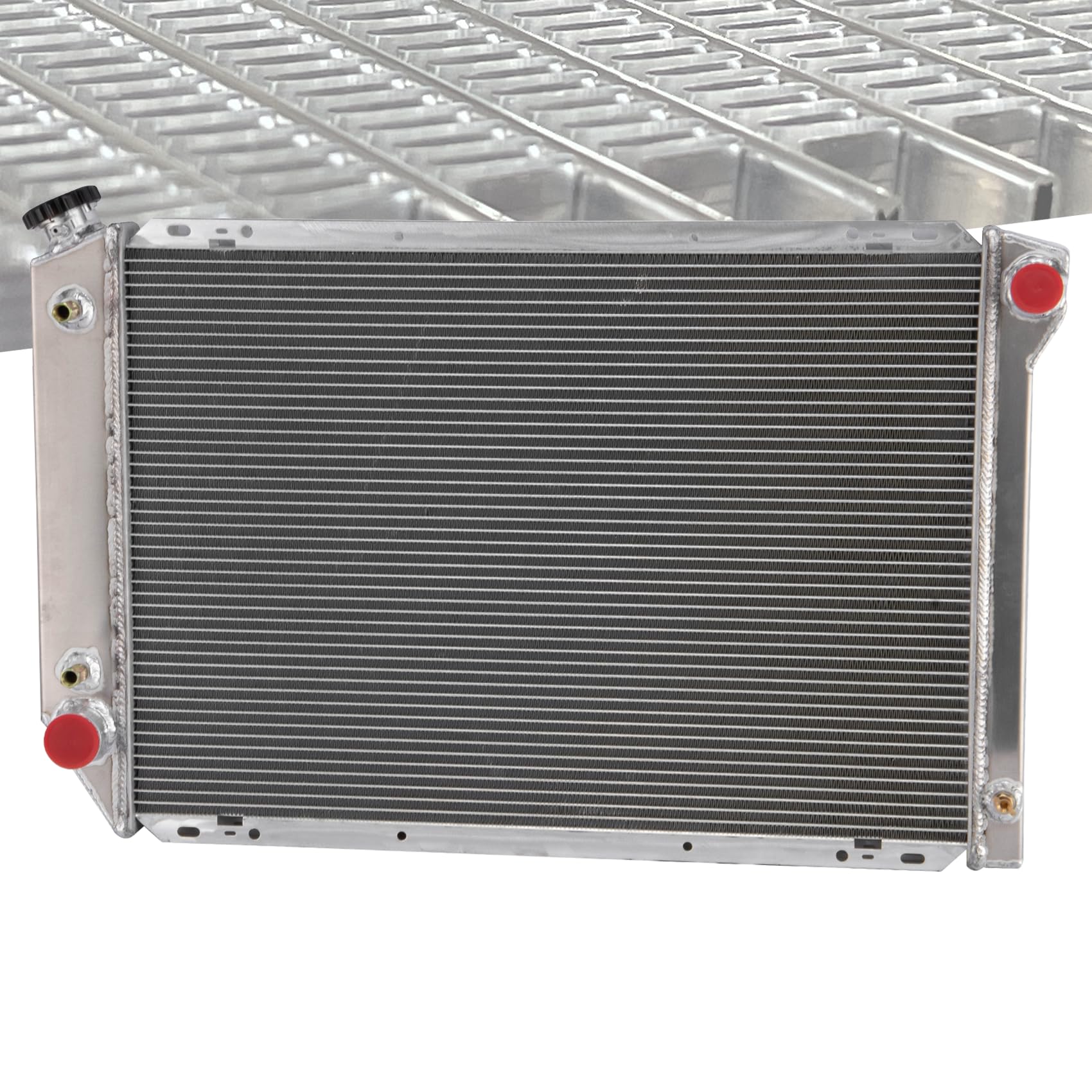 801 Ford Radiator Replacement 3 Rows Radiator FIT 1980-1984 Ford F100 F150 F250 F350 Bronco Truck 5.0