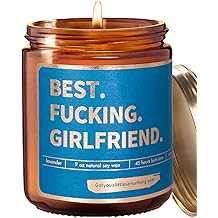 Gift for Girlfriend - Funny Birthday Candle for Girlfriend | Cool Romantic Present from Boyfriend | Unique Anniversary Valentines Day Present Stocking Stuffers Christmas Gifts for Her Couples Women