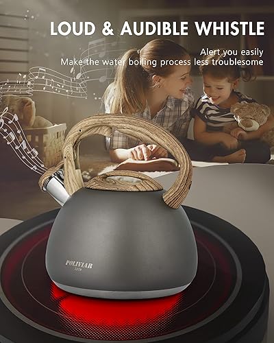 Vista 44 de Pava de té Poliviar, Black Ti Negro Ti